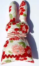 Beautiful Bright Coloured British made Soft Bunnies by Quirky Genius